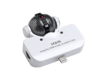 Professional Stereo Mic for iPhone/iPad/iPod - White